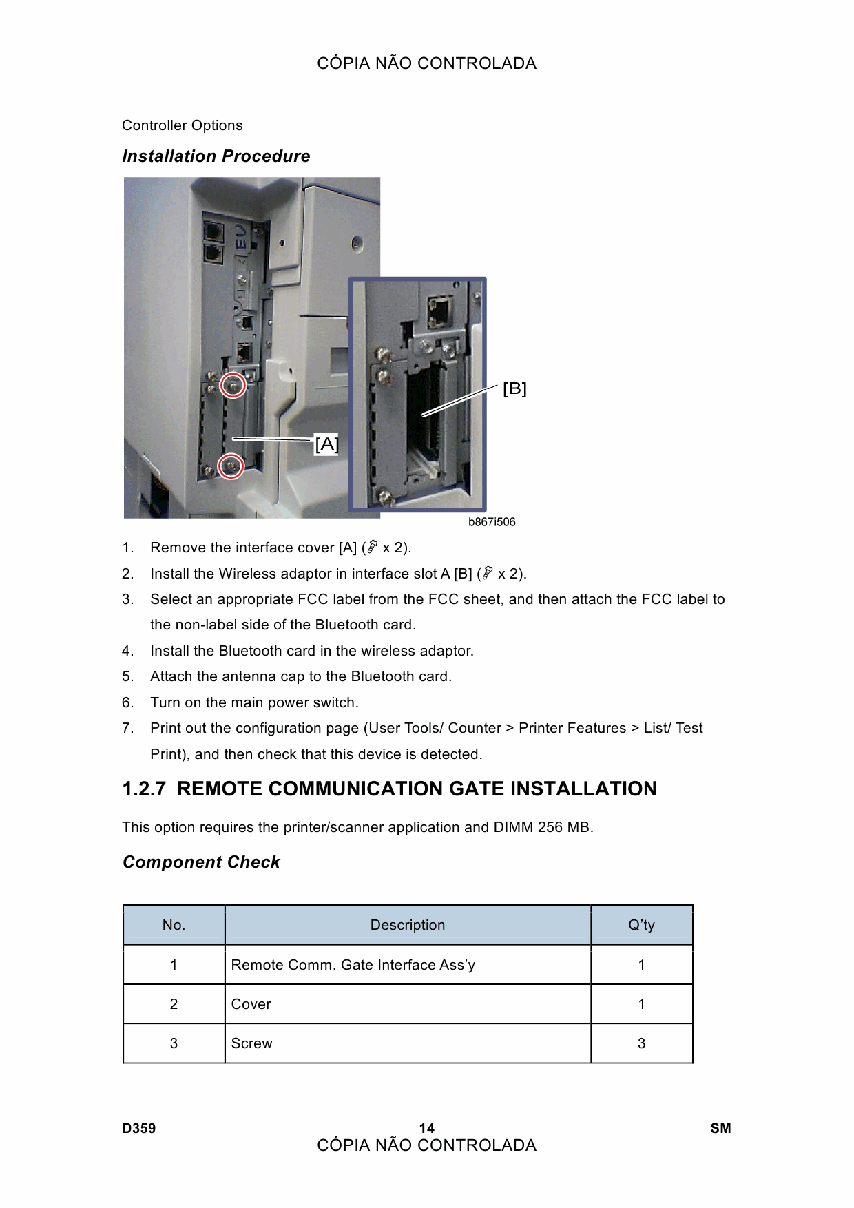 RICOH Aficio MP-2500 D010 Service Manual-6